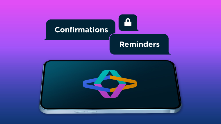 iPad confirmations reminders
