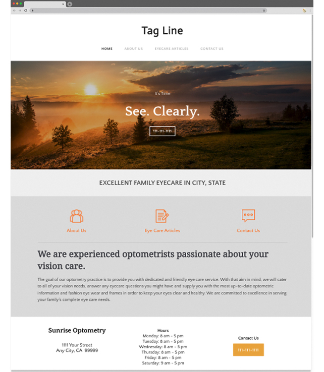 Tagline Theme Template