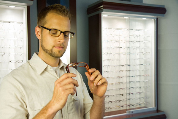 guy with glasses optical