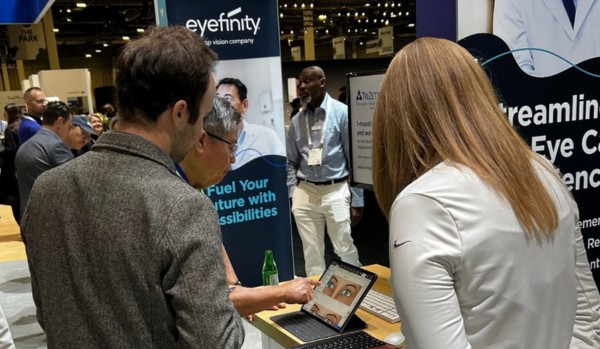 Demonstration shown on iPad at VEW