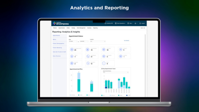 Eyefinity Encompass Analytics and Reporting 